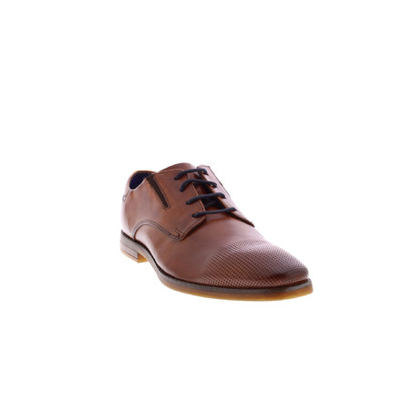 Bugattishoes lace shoes cognac