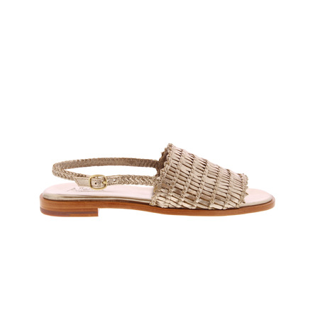 Allan K sandalen gold