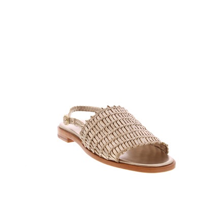 Allan K sandalen gold