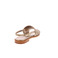 Allan K sandals gold 4
