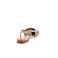 Allan K sandals gold 4