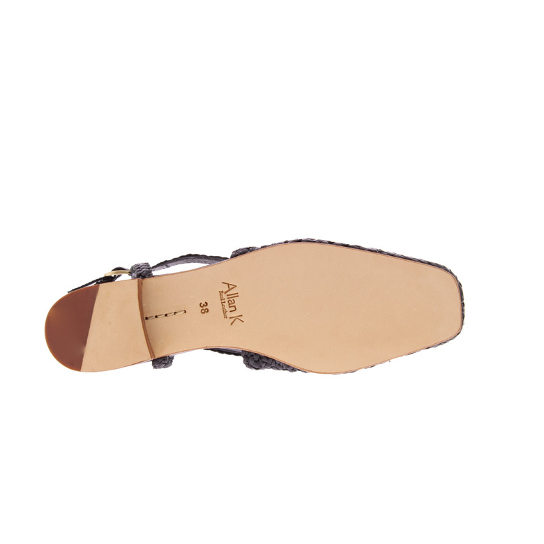 Allan K sandalen schwarz 5