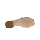 Xandres thong slippers gold 5