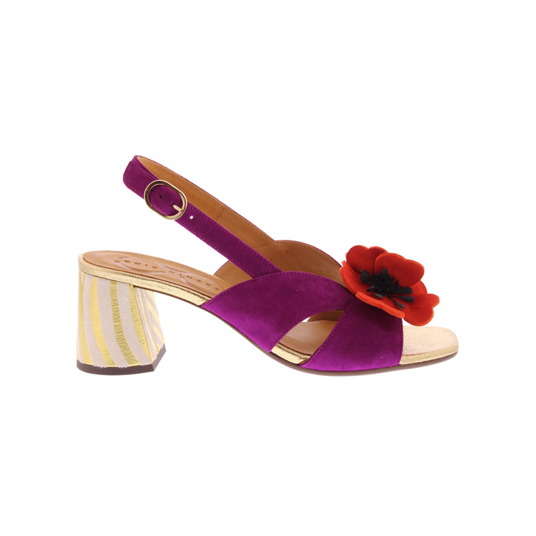 L' Amour sandals violet