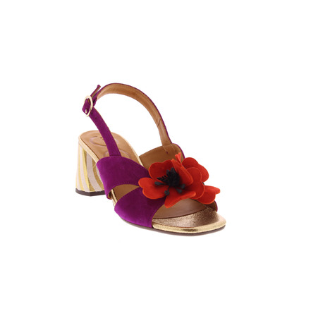 L' Amour sandales violet