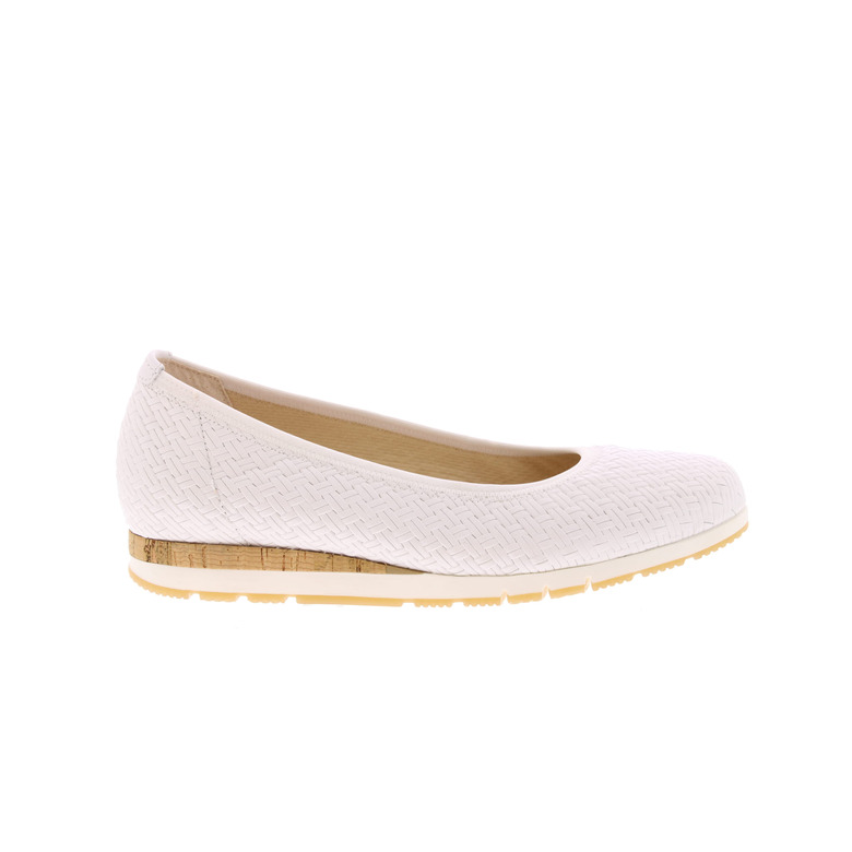 Gabor ballerinas white