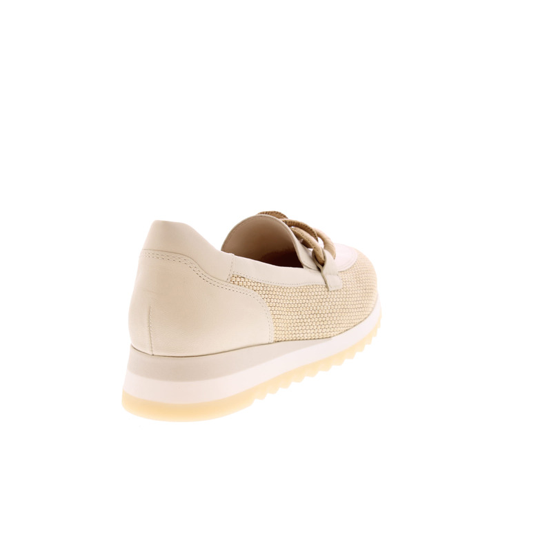Gabor mokassins & halbschuhe ecru 4
