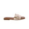 Oh My Sandals thong slippers gold 1