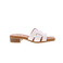 Oh My Sandals thong slippers white 1