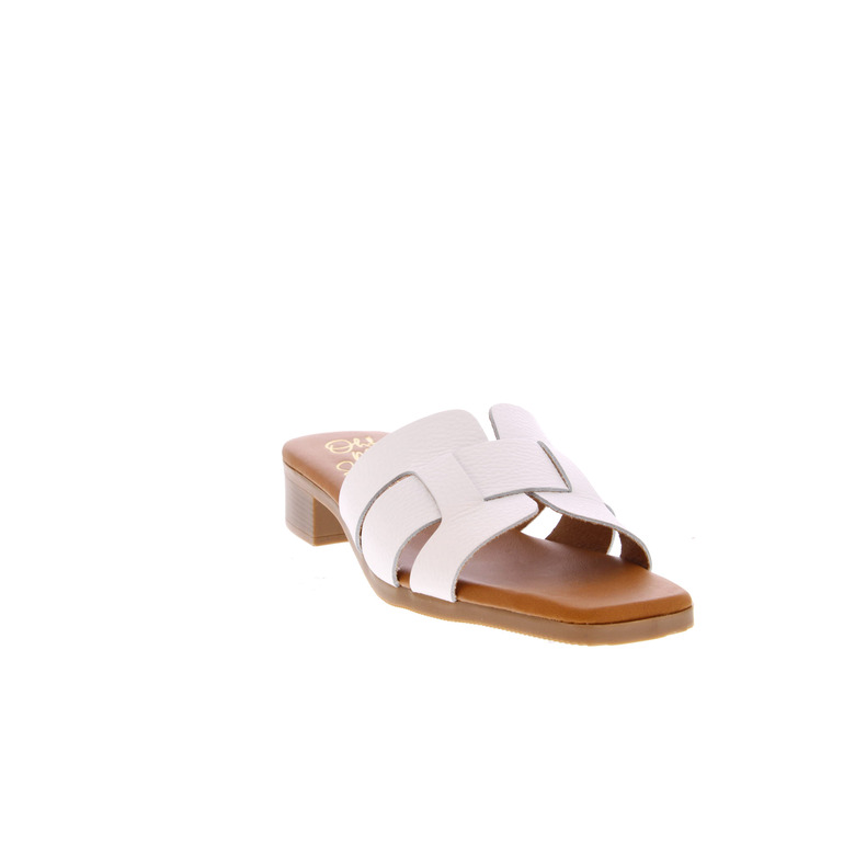 Oh My Sandals thong slippers white 2