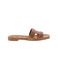 Oh My Sandals thong slippers camel 1