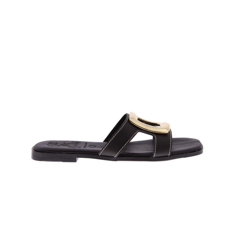 Oh My Sandals thong slippers black