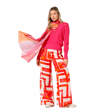 Caroline Biss scarf red