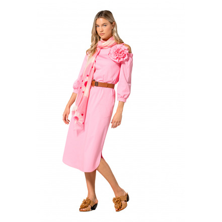 Caroline Biss scarf pink