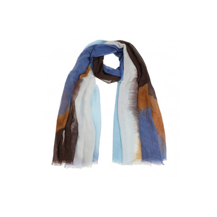 Caroline Biss scarf blue