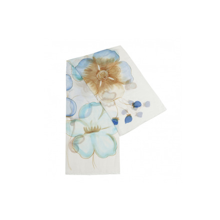 Caroline Biss scarf blue