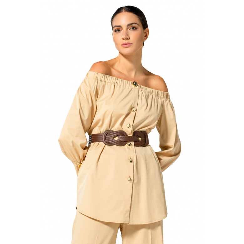 Caroline Biss ceinture brun 2