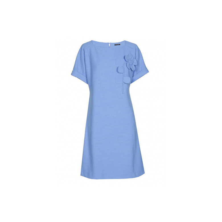 Caroline Biss jurk blauw 1