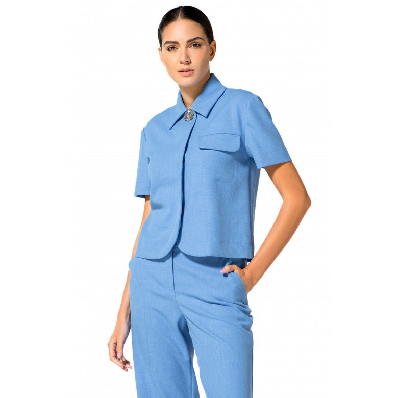 Caroline Biss vest blauw 2