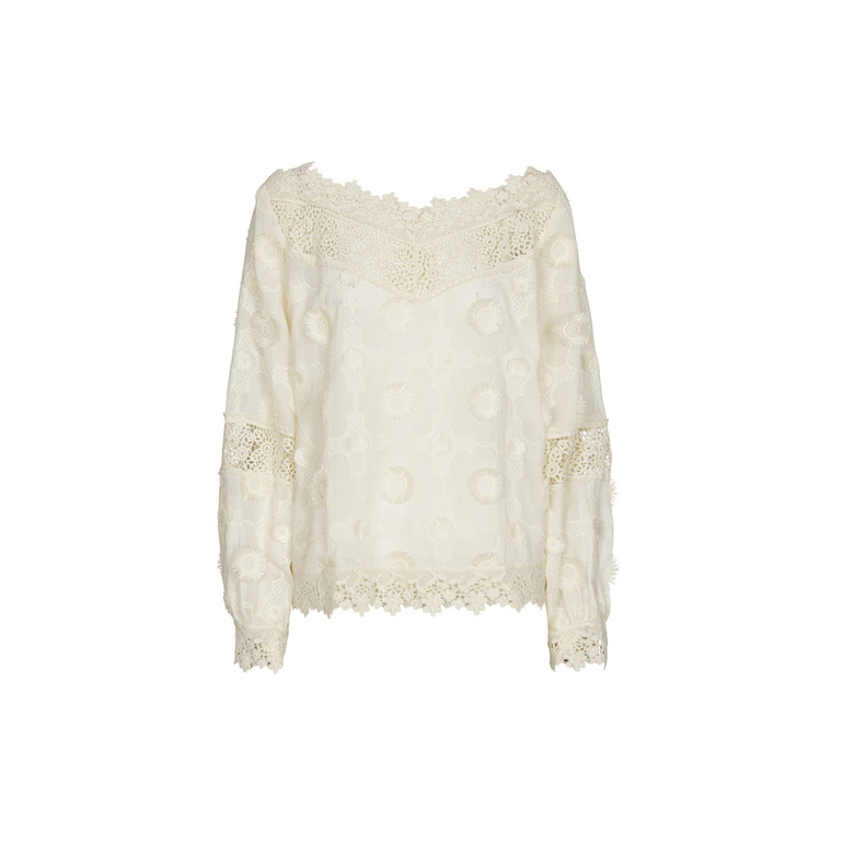 Caroline Biss blouse ecru