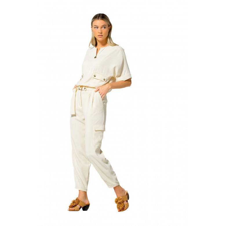 Caroline Biss trousers ecru 2