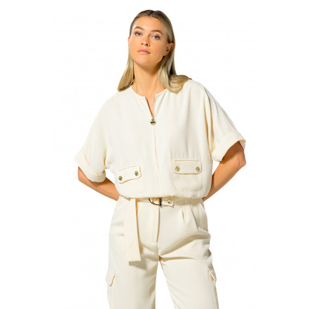Caroline Biss blouse ecru