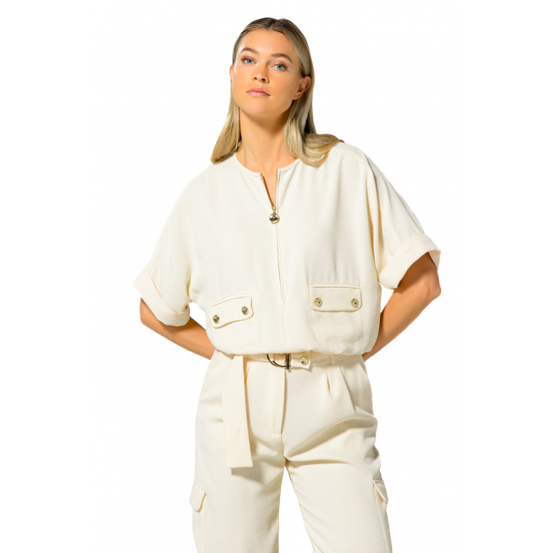 Caroline Biss blouse ecru 2