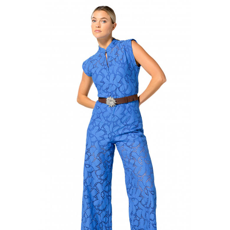 Caroline Biss jumpsuit blauw 2