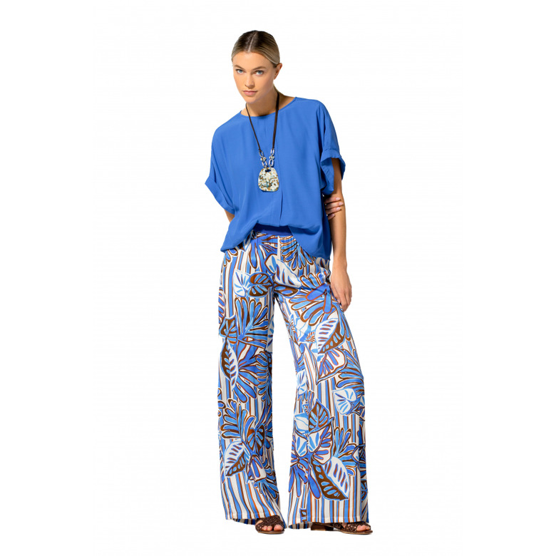 Caroline Biss trousers blue 2