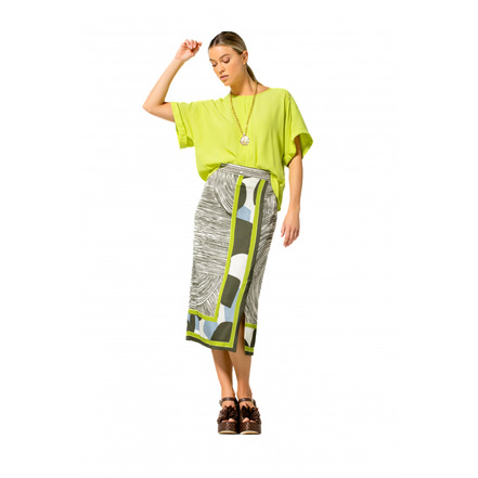 Caroline Biss rok groen