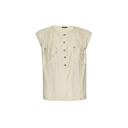 Caroline Biss bluse ecru