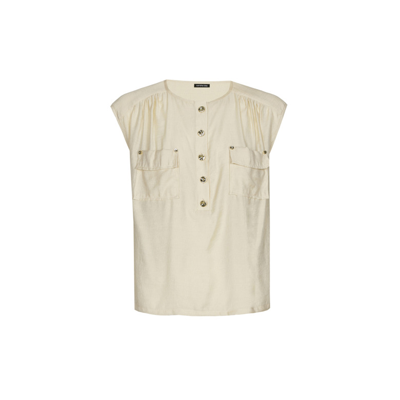 Caroline Biss blouse ecru