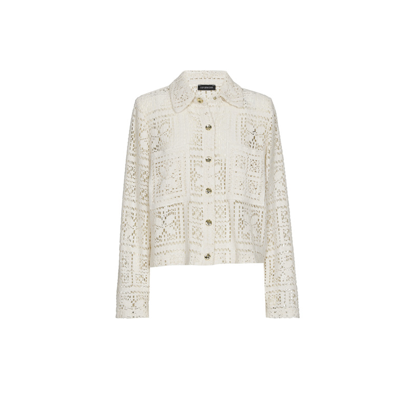 Caroline Biss vest ecru
