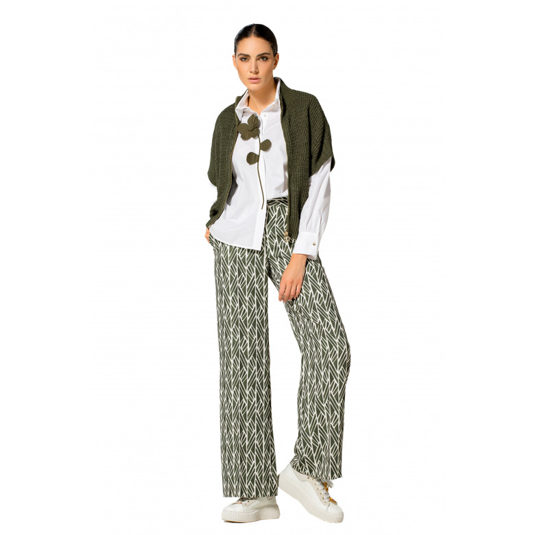 Caroline Biss pantalon vert 2