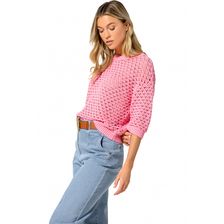 Caroline Biss pullover rosa 2