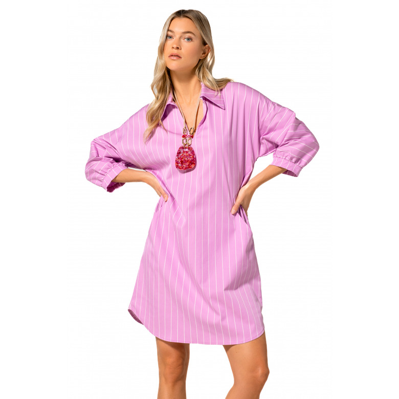 Caroline Biss kleid rosa 2
