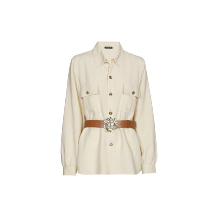 Caroline Biss bluse ecru
