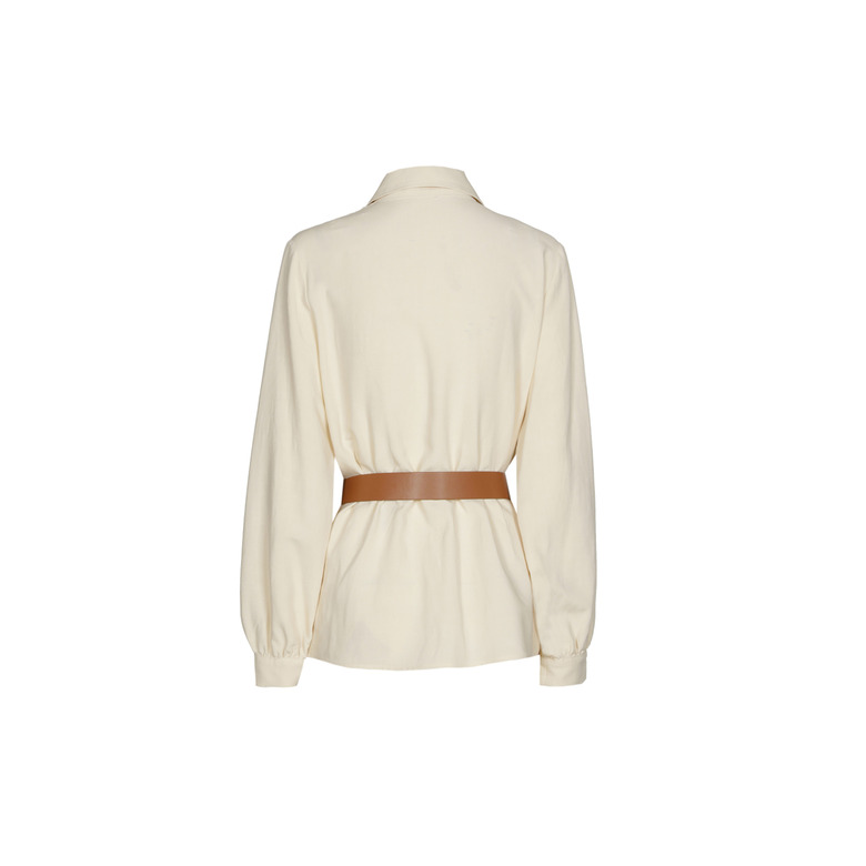 Caroline Biss bluse ecru 3