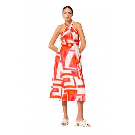 Caroline Biss kleid rot