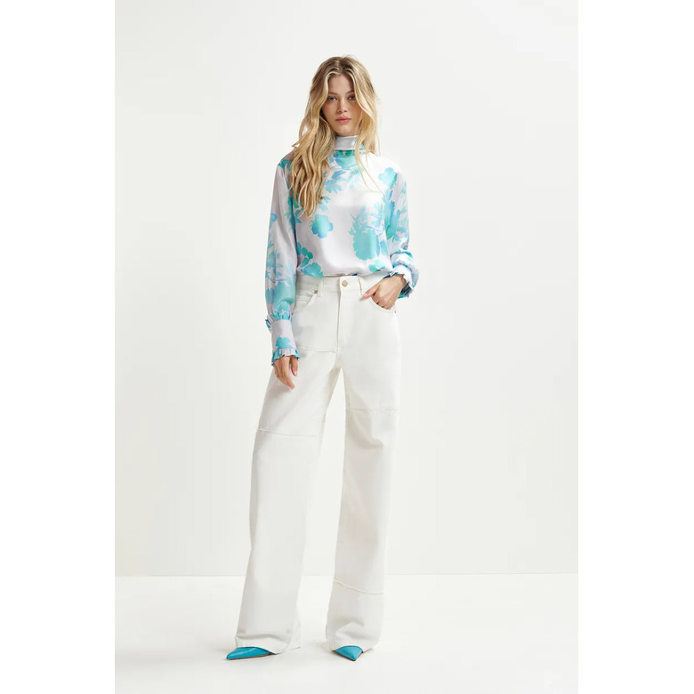 Essentiel jeans ecru 2