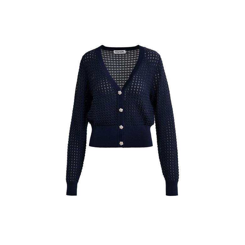 Essentiel cardigan blauw