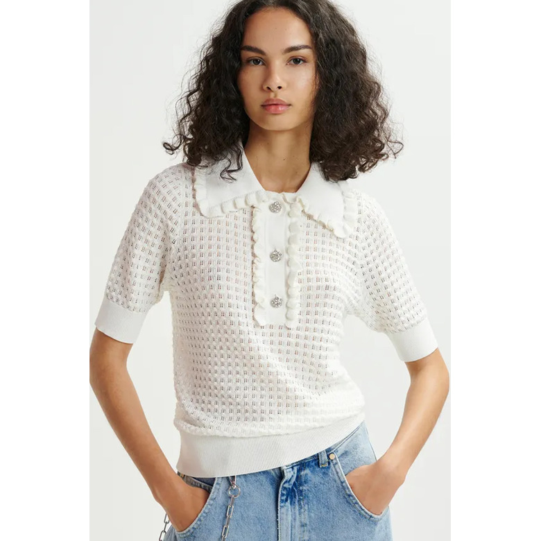 Essentiel sweater ecru 2