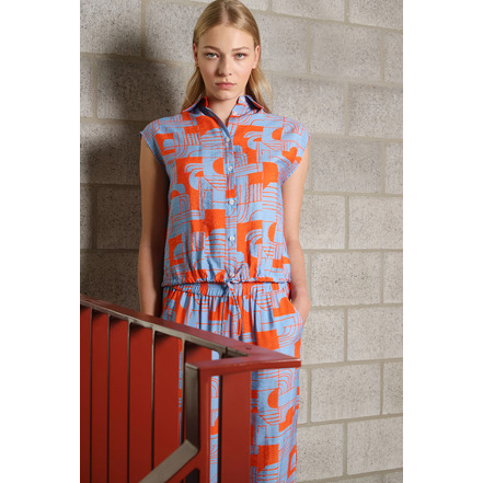 Hampton Bays blouse blauw