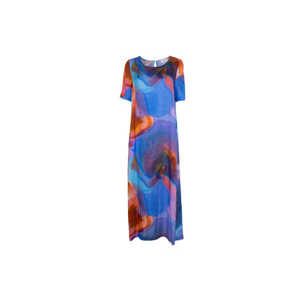 Her jurk multi color