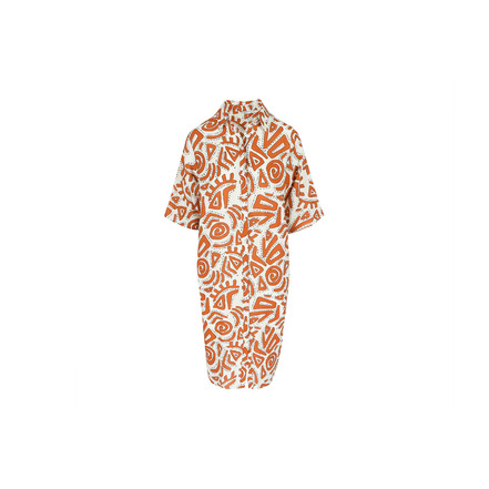 Hampton Bays jurk cognac