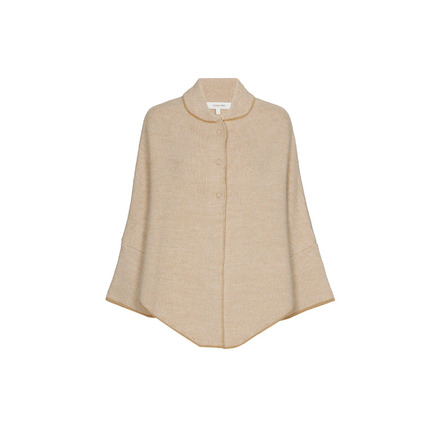 Marie Mero poncho lightbrown