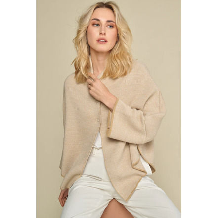 Marie Mero poncho lightbrown