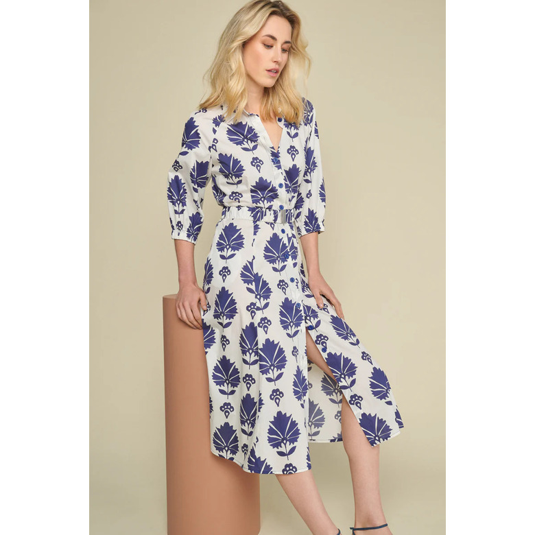 Marie Mero kleid blau 2