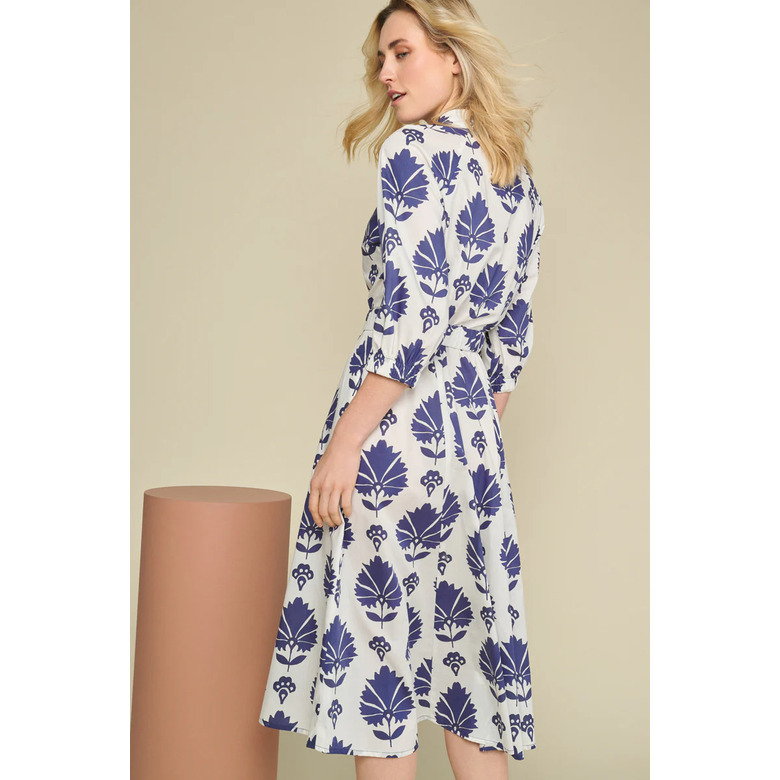 Marie Mero kleid blau 3