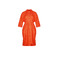 Her jurk oranje